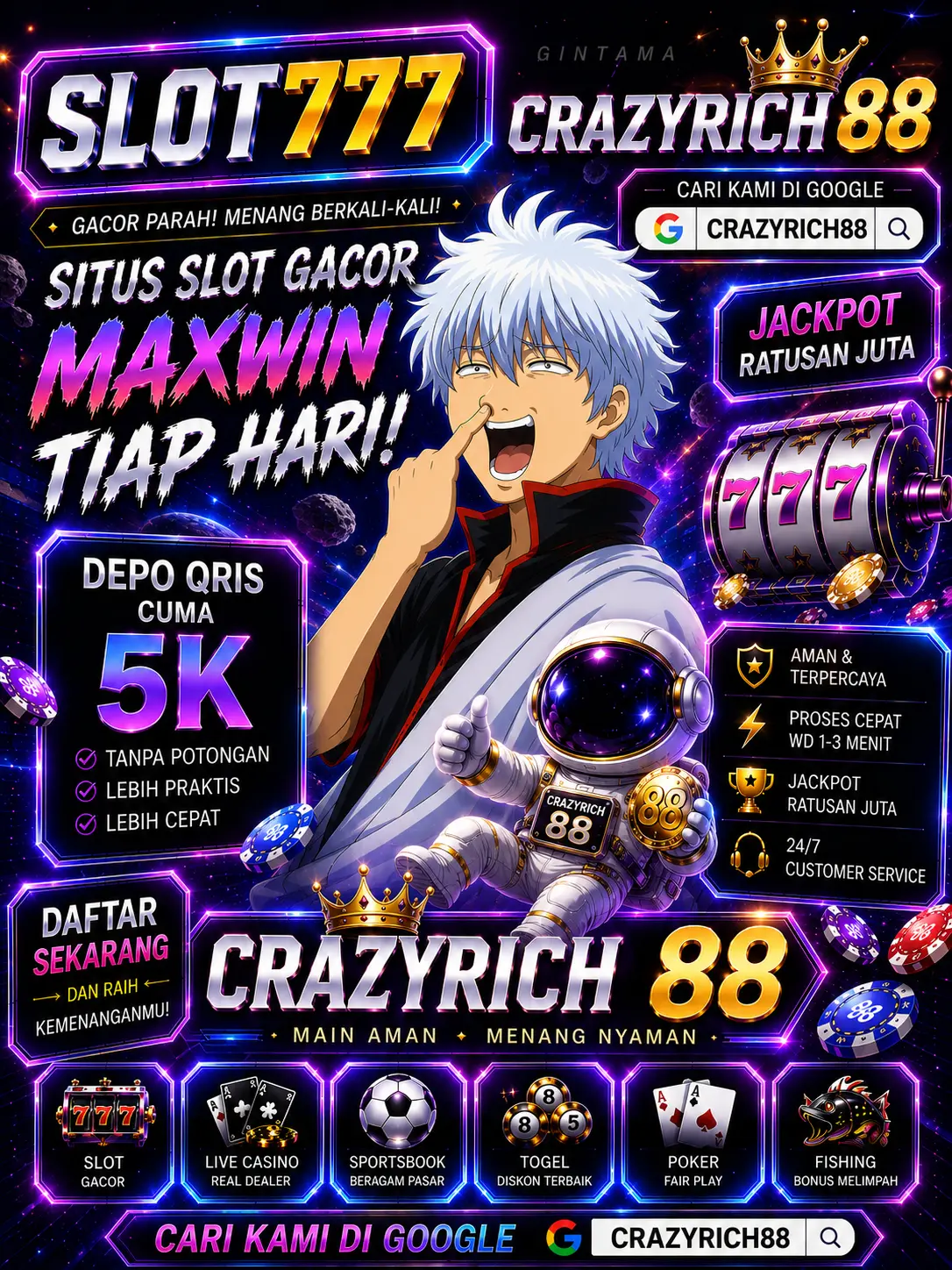 CRAZYRICH88 (SLOT SPACEMAN APK) Link Login Game Spaceman BOT Gacor Apk Demo Pragmatic Resmi